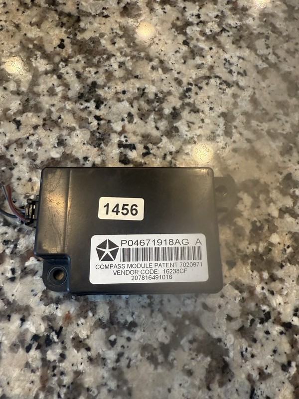 09-20 Dodge Grand Caravan Compass Control Module Unit04671918AG OEM