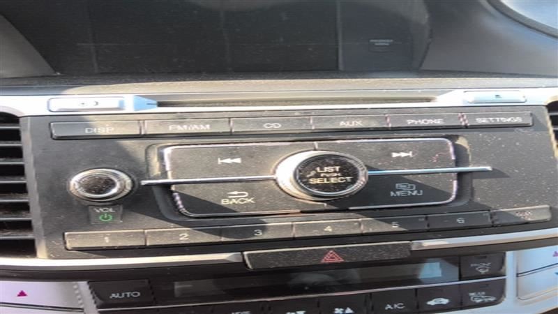 Audio Equipment Radio Coupe Receiver And Face Panel EX Fits 14-15 ACCORD 1500122
