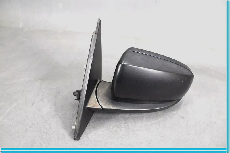 07-13 BMW X5 X6 E70 Front Left Side Rear View Door Mirror Assembly Black OEM