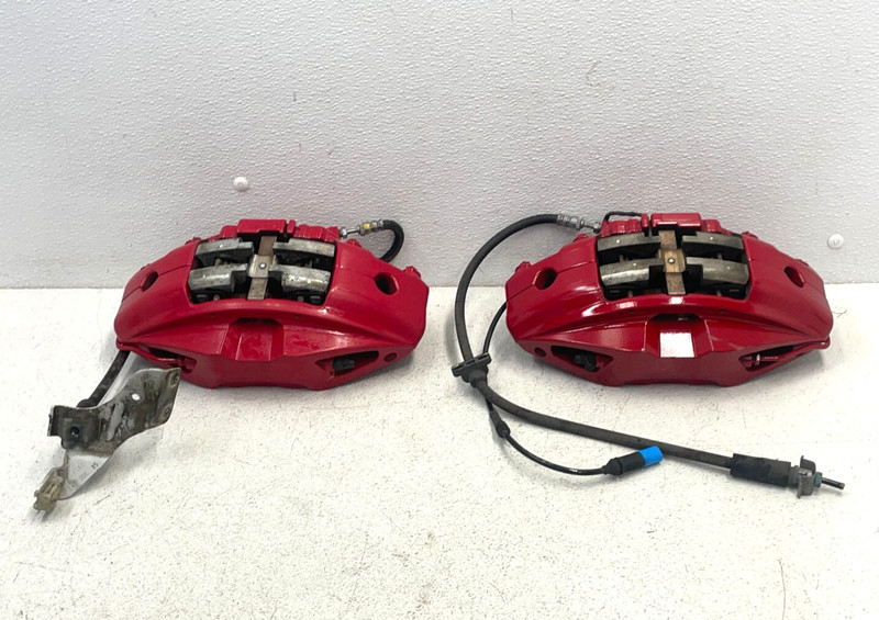 20 21 22 23 Toyota Supra Front Left Right Brembo Brake Caliper Set Red 1565 OEM