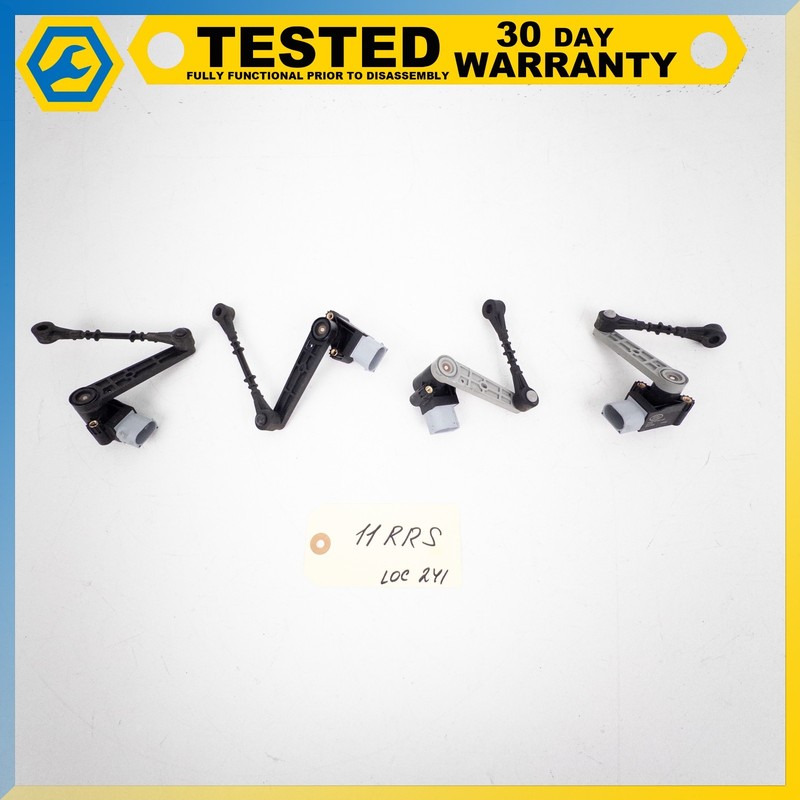 10-13 Range Rover Sport FRONT REAR LEFT RIGHT SUSPENSION LEVEL SENSOR SET OEM