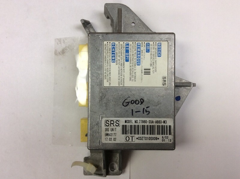 01-05 Civic SRS Supplemental Restraint System Bolsa Control Module S5A-A860 OEM