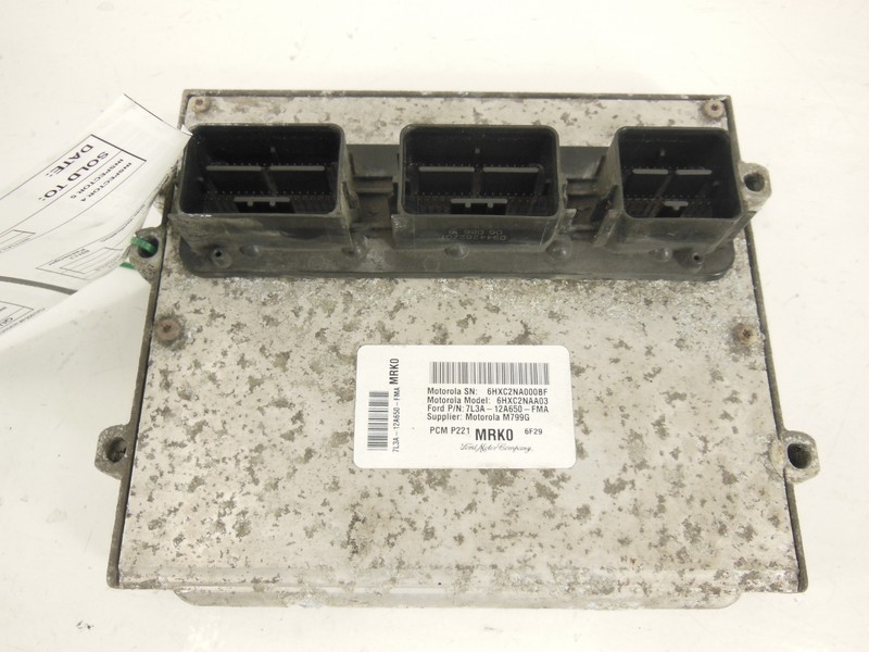 2007 07 Ford F-150 4.2L 4x2 AT Engine Control Module ECU Federal Emissions OEM