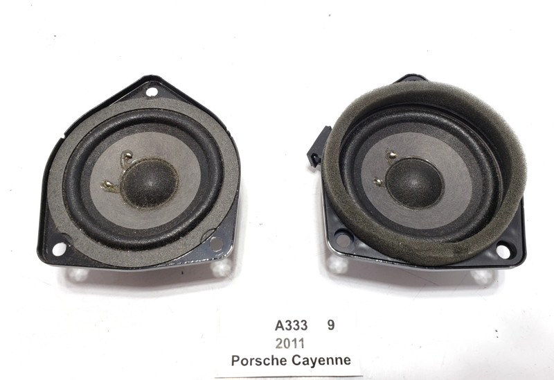 ✅ 2011-2018 OEM Porsche Cayenne 958 Audio Sound Speaker Bose SET Of 2