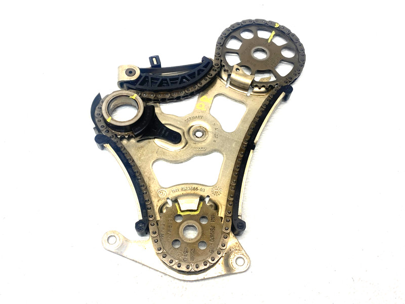 11-13 BMW 135i E88 N55 ENGINE OIL PUMP GUIDE RAIL DRIVE CHAIN OEM #A0.09