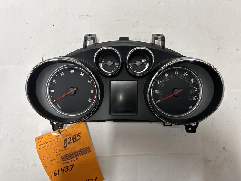 2015 BUICK ENCORE Speedometer cluster MPH 95386873 8k miles OEM 15