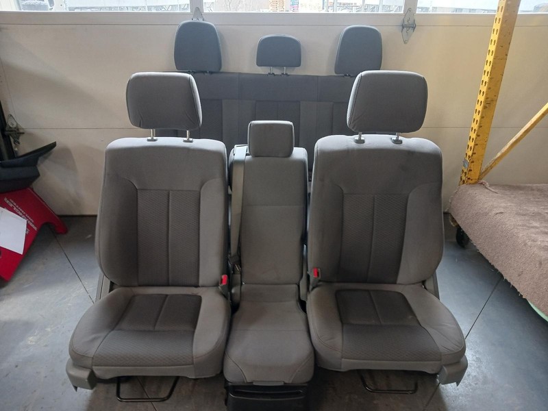 12-'14 FORD F150 Extended Cab gray cloth manual adjust Seat Set OEM