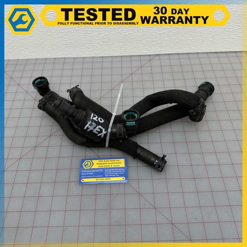 16-19 JAGUAR XE XF 3.0L ENGINE COOLING RADIATOR HOSE PIPE TUBE OEM