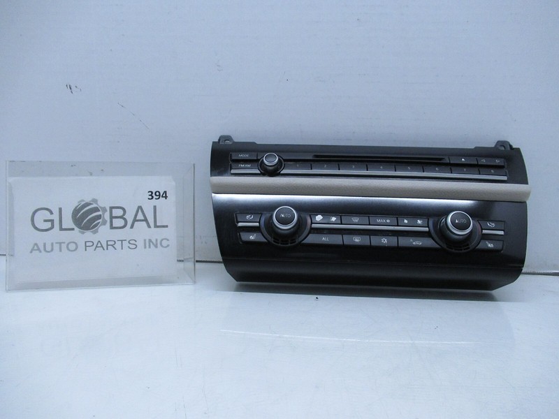 11-13 BMW F10 550i CD RADIO A/C CLIMATE CONTROL SWITCH PANEL UNIT OEM