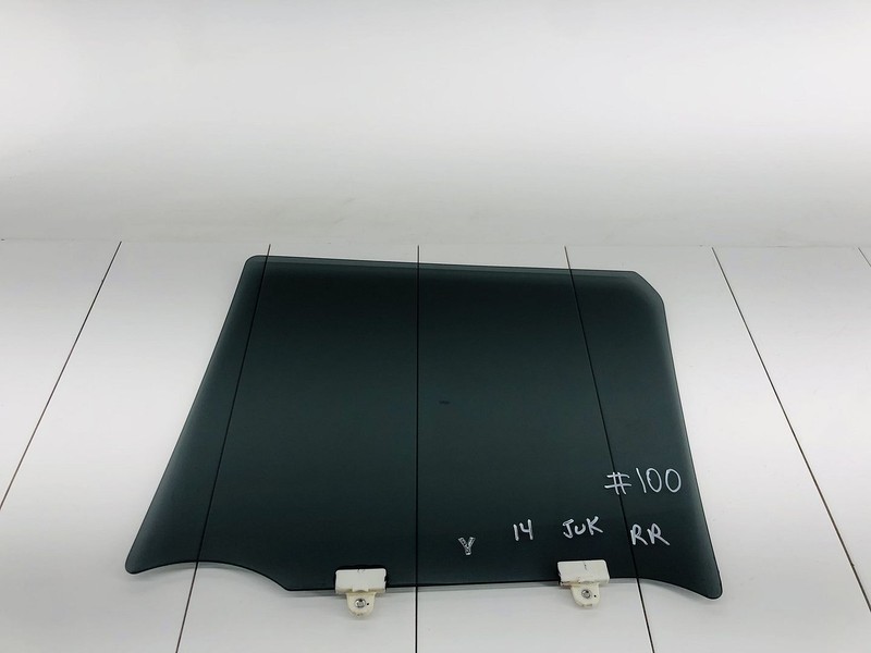 11-17 NISSAN JUKE REAR RIGHT PASSENGER SIDE DOOR WINDOW GLASS OEM #100
