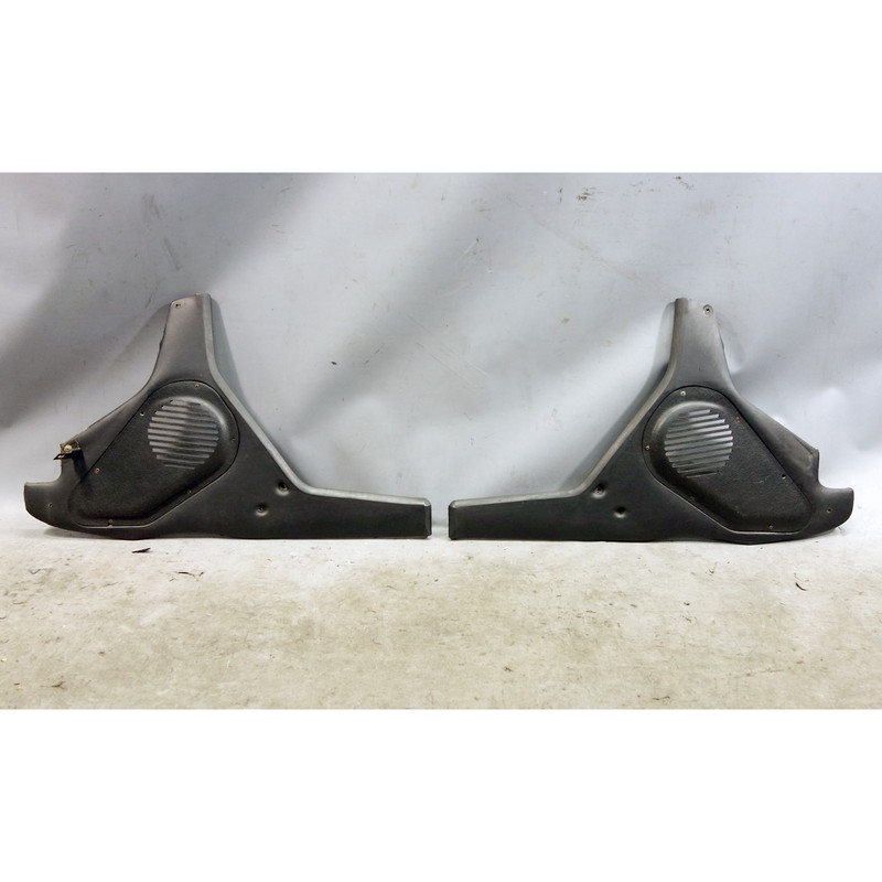 1972-1976 BMW E3 Bavaria Sedan Black Side Center Console Panels OEM