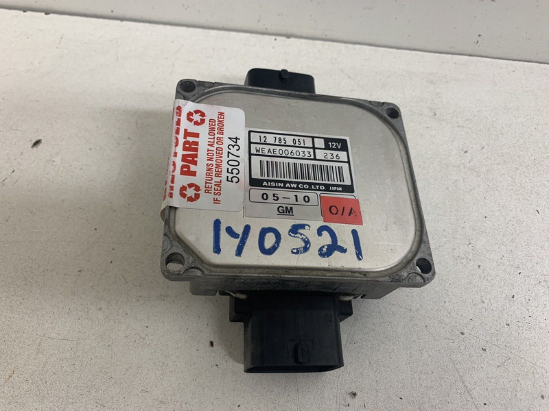2003 Saab 9-3 Sedan B207L Transmission Control Module Thru VIN 31058309 12785051