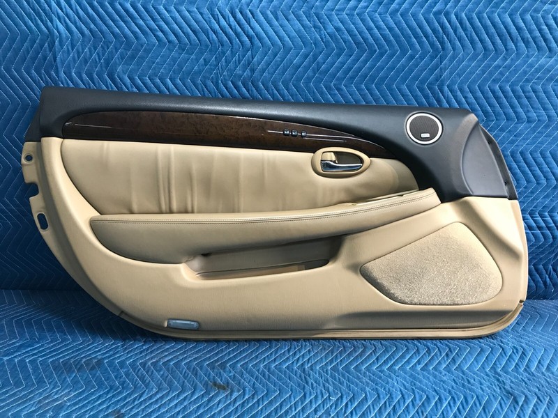 02-10 LEXUS SC430 FRONT LEFT LH DRIVER SIDE INTERIOR DOOR TRIM PANEL OEM LA42