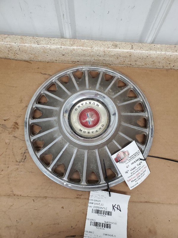 Wheel Cover HubCap 14" Wheel 21-rib Type Fits 67 MUSTANG 289284