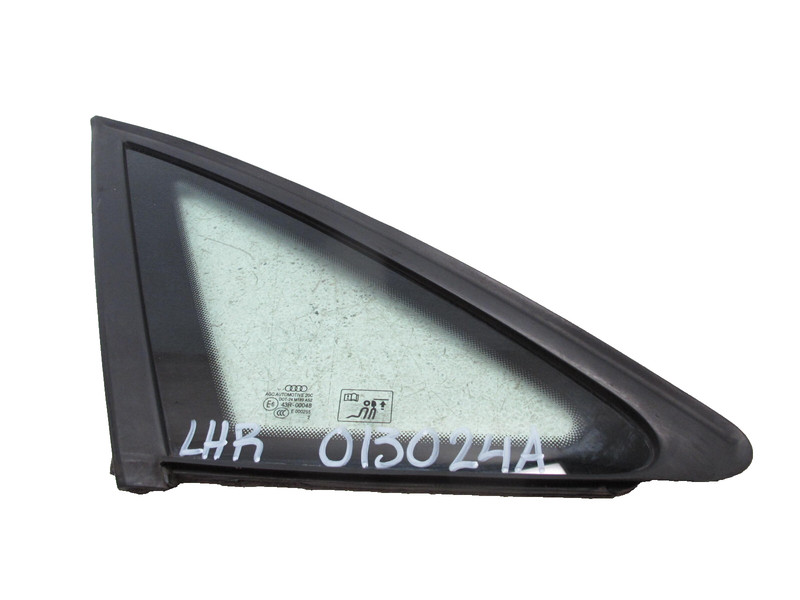 09-16 AUDI B8 A4 S4 RS4 SEDAN REAR LEFT DRIVER QUARTER WINDOW GLASS OEM 013024A