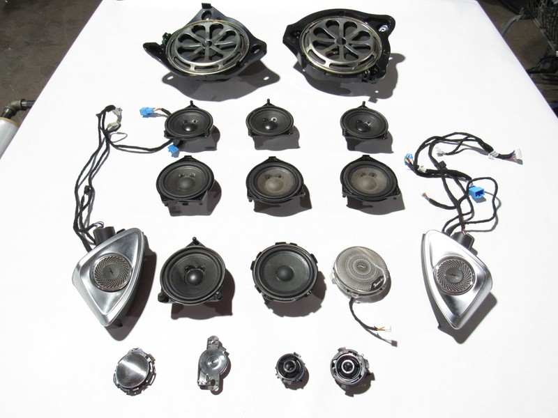 Mercedes E63 S W213 2020 4.0L Burmester Tweeter Speaker Set 17 PCS 18-23 |#3