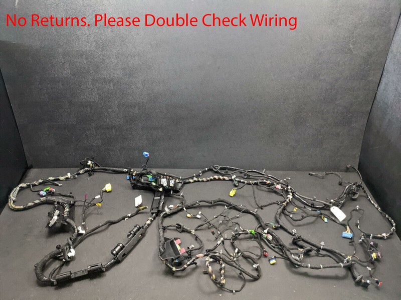 Body Wiring Harness 68339215AE 2018 Jeep Compass 2017 See description
