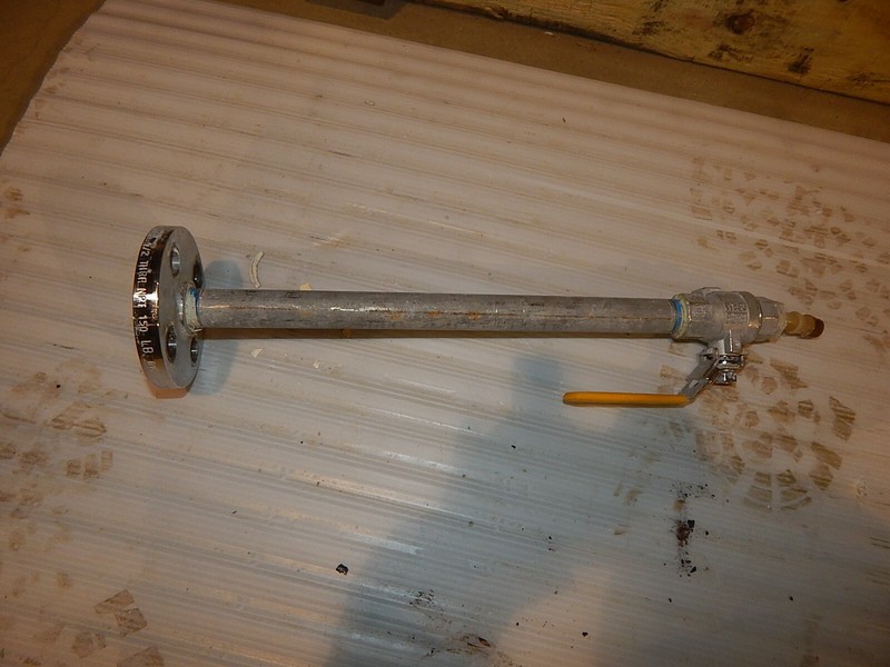 Sharpe CF8M 1/2 THRF NPT 150 LB B16 A/SA 182 F316/316L 91700 Valve/Flange Assy