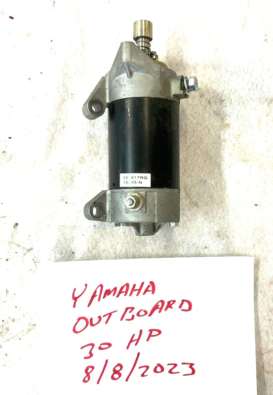 Yamaha 30 hp 3-Cylinder Outboard Starter Assy 6J4-81800-01-00