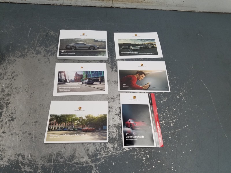 2022 Porsche 911 Turbo S 992 Owners Manual #4714 CA2