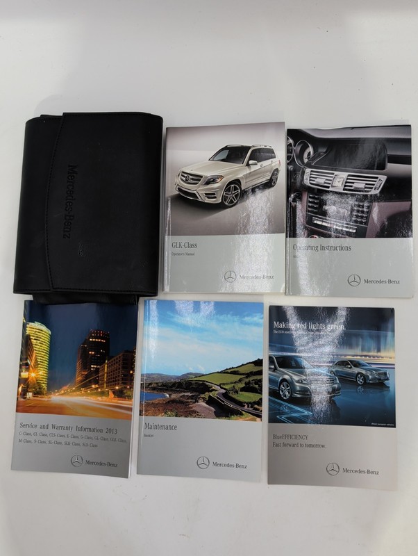 2013 Mercedes Benz GLK Class 250 350 series Owners Manual Original With Case