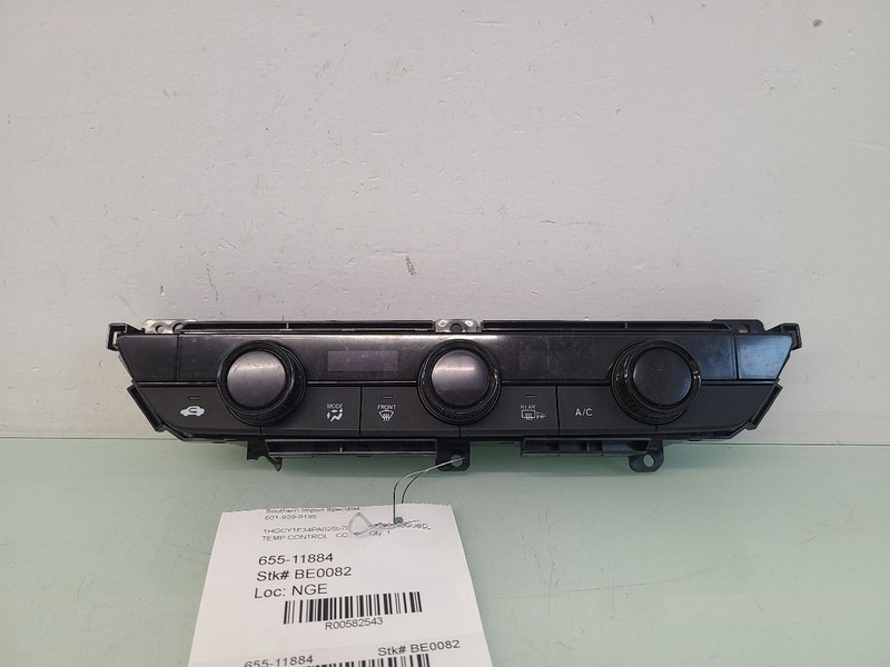 Temperature Control Canada Market Turbo Fits 23 ACCORD 582543