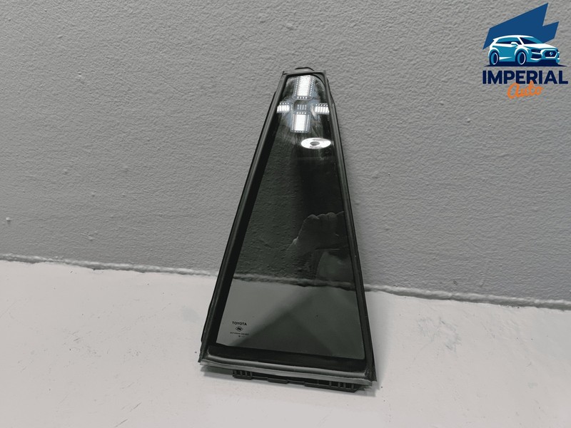 TOYOTA RAV4 REAR PASSENGER DOOR WINDOW CORNER VENT FIXED GLASS OEM 2019-2025