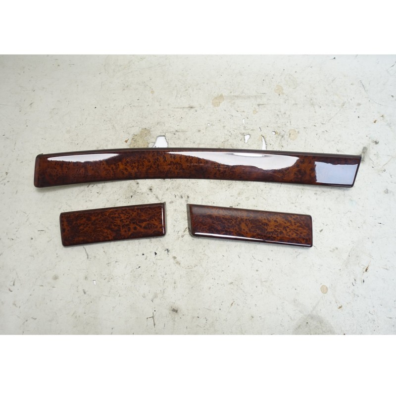 BMW E39 5-Series Dash Wood Trim Set Vavona High Gloss 1997-2003 OEM
