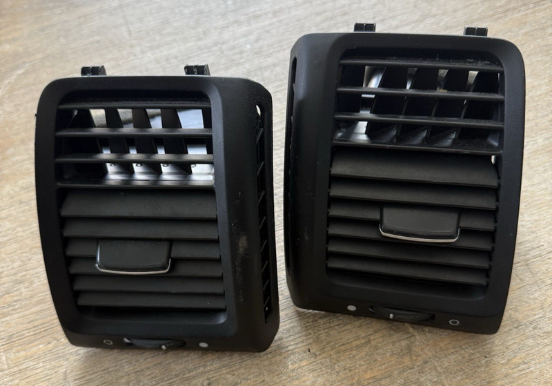 2003-2007 Honda Accord Dash A/C Air Climate HVAC Vents Set Black OEM