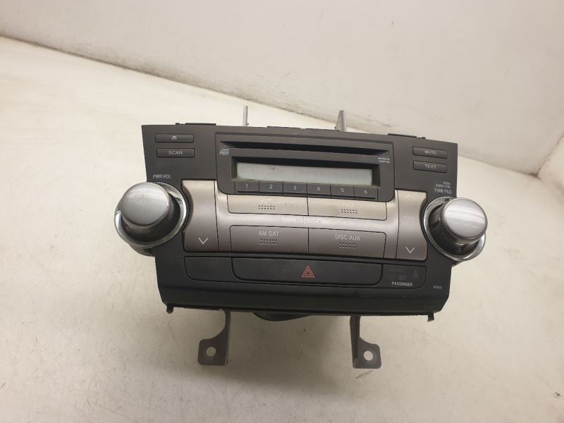 11-13 TOYOTA HIGHLANDER RADIO/STEREOS RECEIVER AND DISPLAY UNIT ASSEMBLY