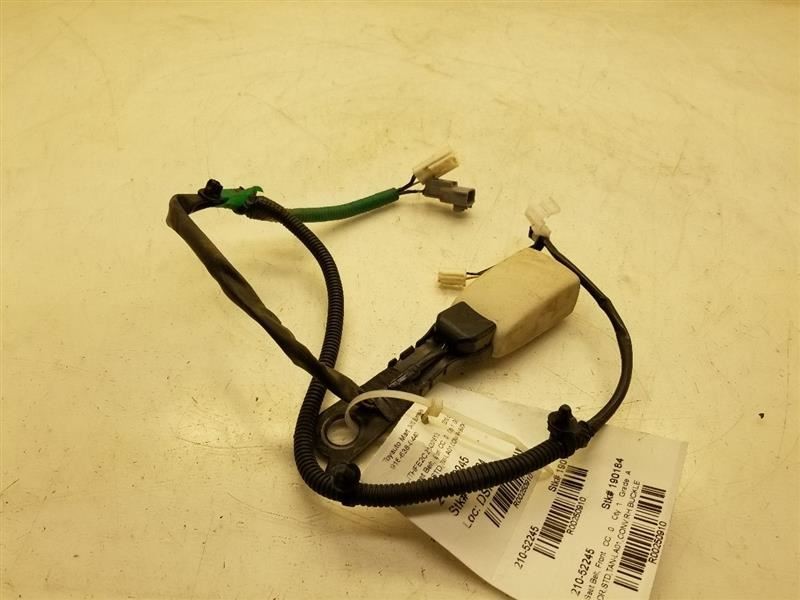 10-15 LEXUS IS250 PASSENGER SIDE FRONT SEAT BELT BUCKLE ASSEMBLY