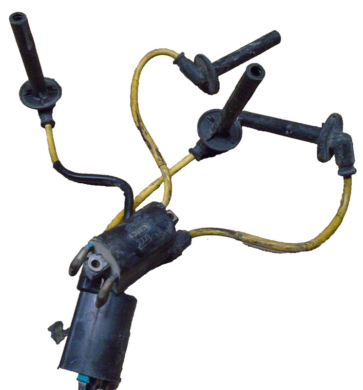 1998 Honda Magna VF750 VF 750 C2 VF750C2 Ignition Coil Spark Plug Wires Pack 98
