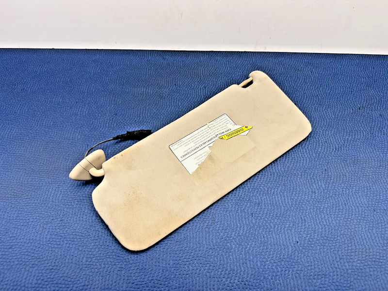 09-15 Jaguar XF XFR XFR-S X250 Front Right Passenger Side Sunvisor Sun Visor OEM