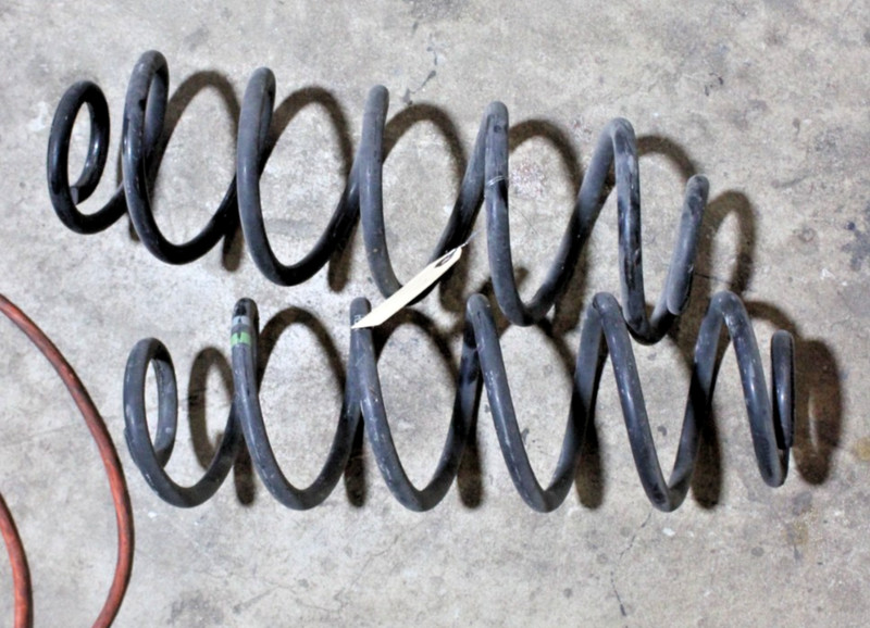 2009-2016 Audi A4 Rear Coil Spring Pair Passenger Right Driver Left OEM