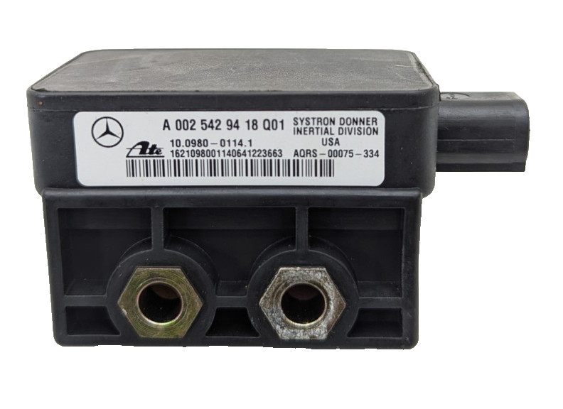 01-03 MERCEDES SLK YAW RATE SENSOR TRACTION MODULE A0025429418
