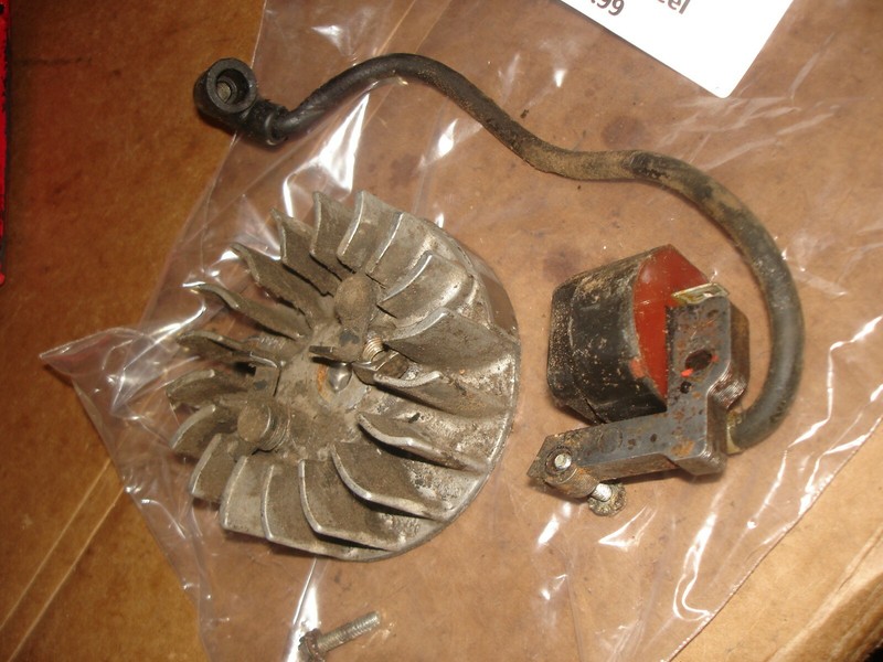 Craftsman 3.416" coil flywheelchainsaw part358.354810poulanbin 284