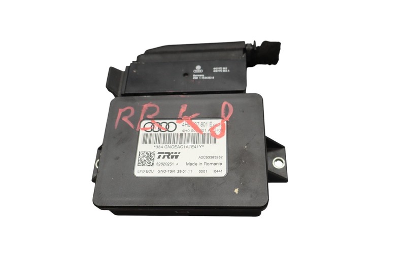 12-18 Audi A7 Quattro Electronic Parking Brake Control Module Unit 4H0907801 OEM