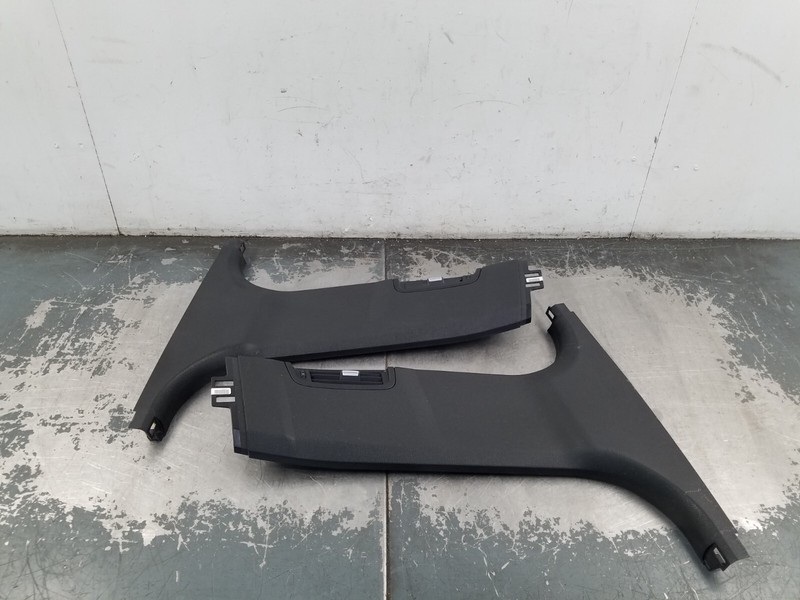 2016 BMW M5 F10 Alcantara B Pillar Lower Trim Panels #5706 B6
