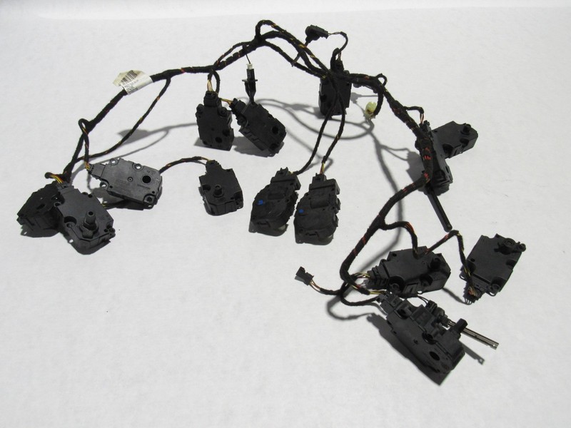Mercedes S550 C217 2015 HVAC Heater Blend Flap Actuator Wire Harness Set 14-17 *