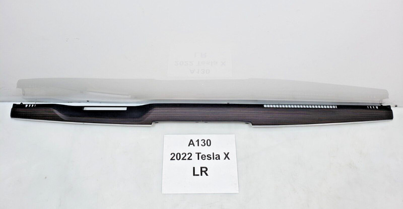 ✅ 2021-2023 OEM Tesla Model X Dashboard Instrument Panel Decor Trim Molding Assy