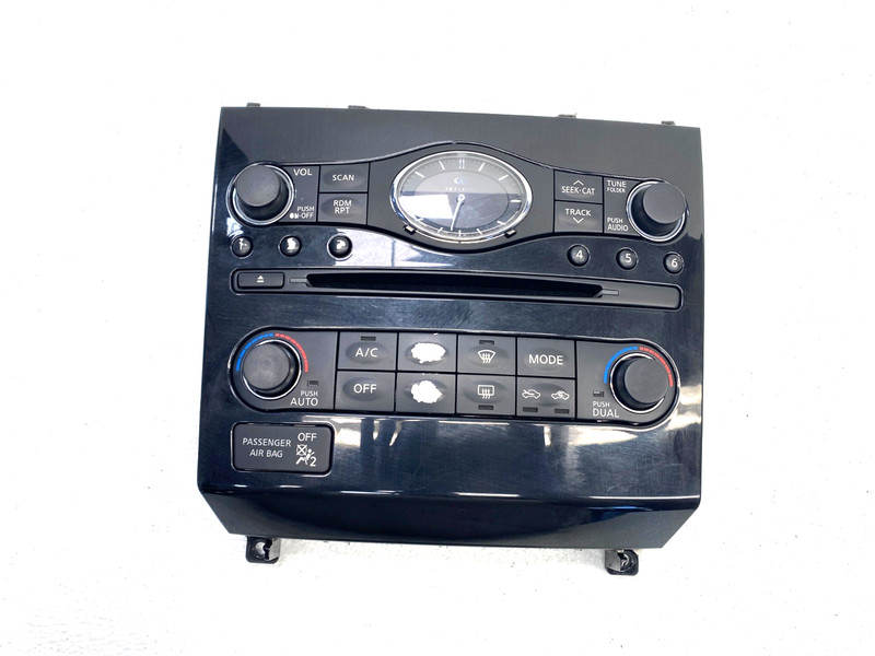 09-12 INFINITI FX35 CENTER DASH RADIO CLIMATE CONTROL PANEL OEM #A0.55