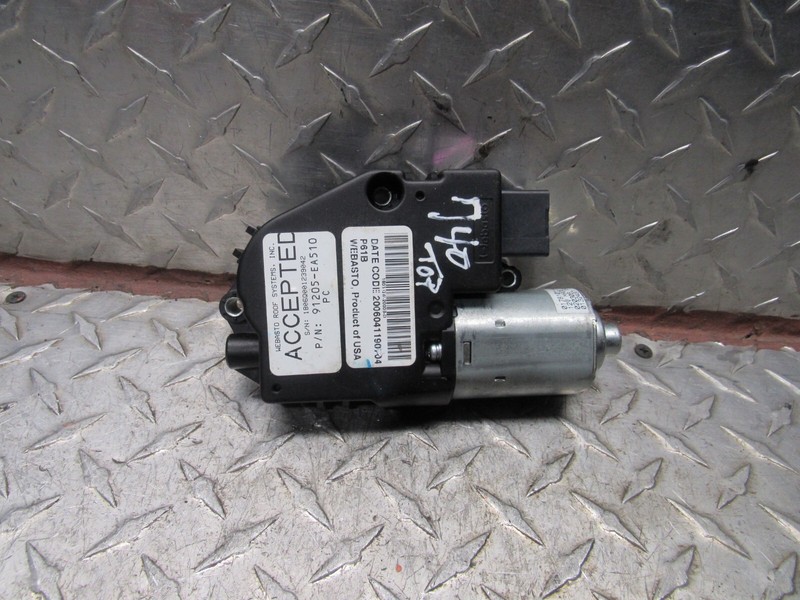 2006 NISSAN PATHFINDER FRONT SUNROOF MOONROOF POWER ROOF MOTOR OEM 0178101-AL.