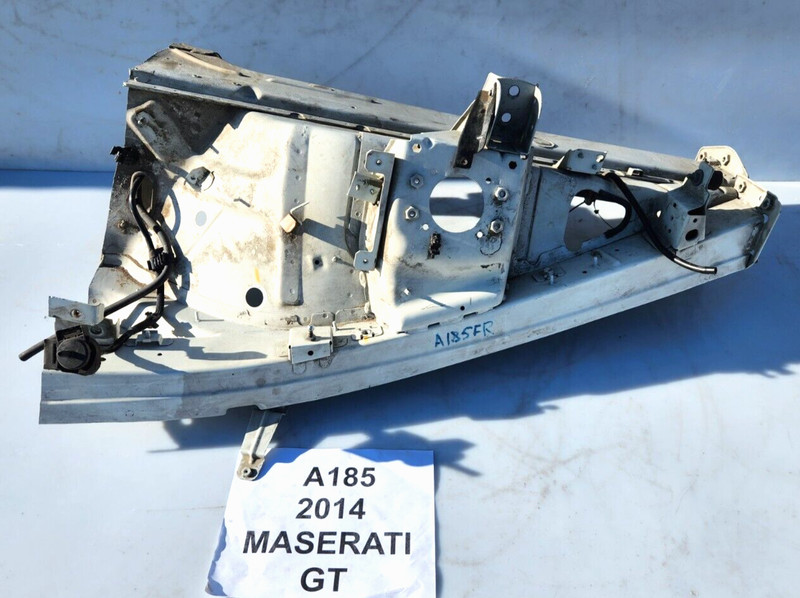 ✅ 08-18 OEM Maserati GT M145 Front Passenger Frame Apron Beam Inner Fender Cut