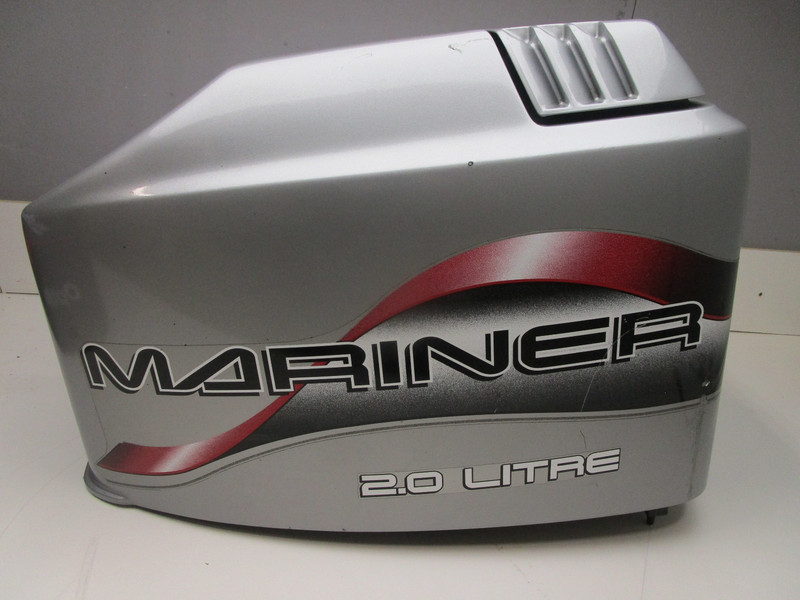4021-827328T8 Mercury Mariner Outboard 135-200 HP Top Cowl Motor Cover Hood
