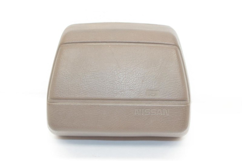 86-89 Nissan Pickup D21 Tan Steering Wheel Horn Pad Assembly