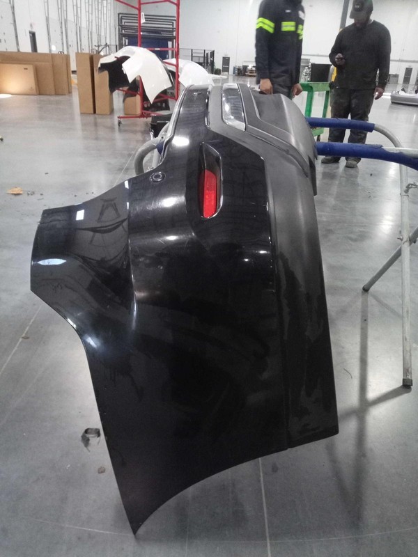 2016 Nissan Pathfinder Black Rear Bumper Assembly OEM 850103KA0A 83K Miles