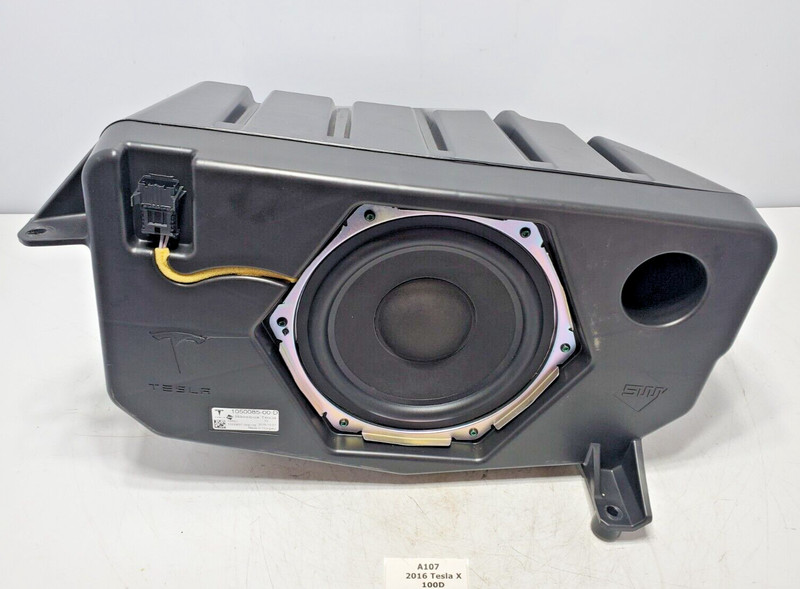 ✅ 16-20 OEM Tesla Model X Premium Subwoofer Bassbox Audio Speaker Woofer Assy
