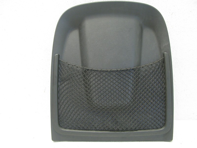08-16 AUDI B8 A4 FRONT SEAT BACK STORAGE NET PANEL LEFT OR RIGHT OEM 111621R