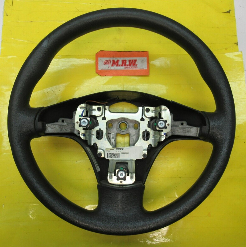STEERING WHEEL EBONY 3 SPOKE for 06 07 08 09 10 PONTIAC G6 15942396
