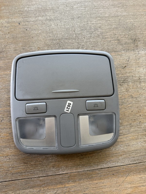 2006-2010 Hyundai Sonata Overhead Console Dome Map Light with Storage Gray OEM